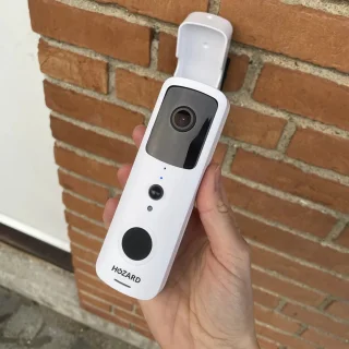 Hozard® Draadloze Video Deurbel - Zwart