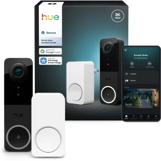 Hue Secure Bedrade Videodeurbelbundel