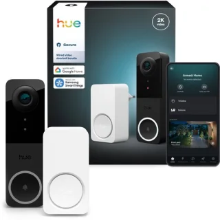 Hue Secure Bedrade Videodeurbelbundel