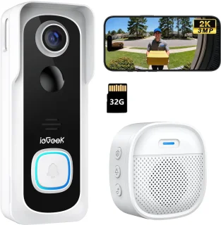 De ieGeek 2K Slimme Video Deurbel in één oogopslag