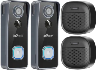 ieGeek Security Bell J9 Video Deurbel - 2 stuks