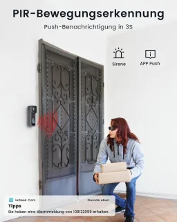 ieGeek Security Bell J9 Video Deurbel - 2 stuks