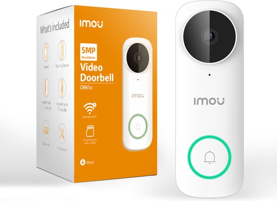 Imou DB61i Slimme Videodeurbel Bedraad