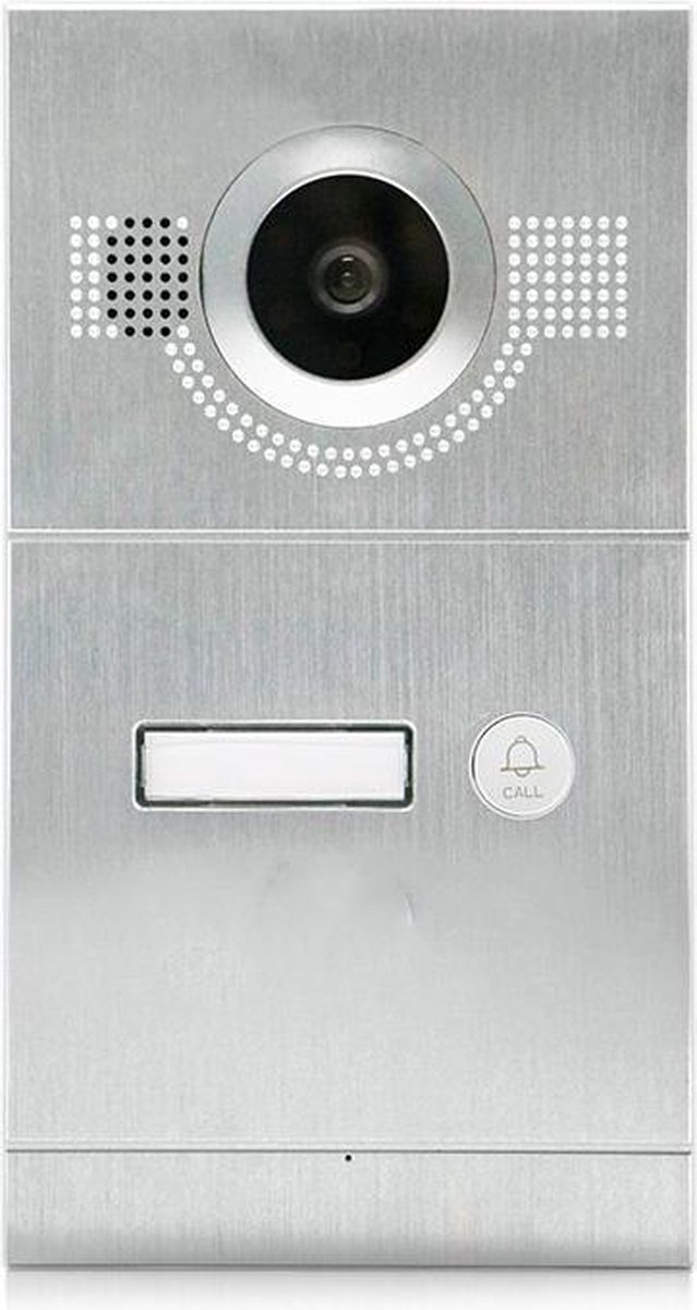 IntercomDirect ID 1 knops buitenpaneel en binnenmonitor