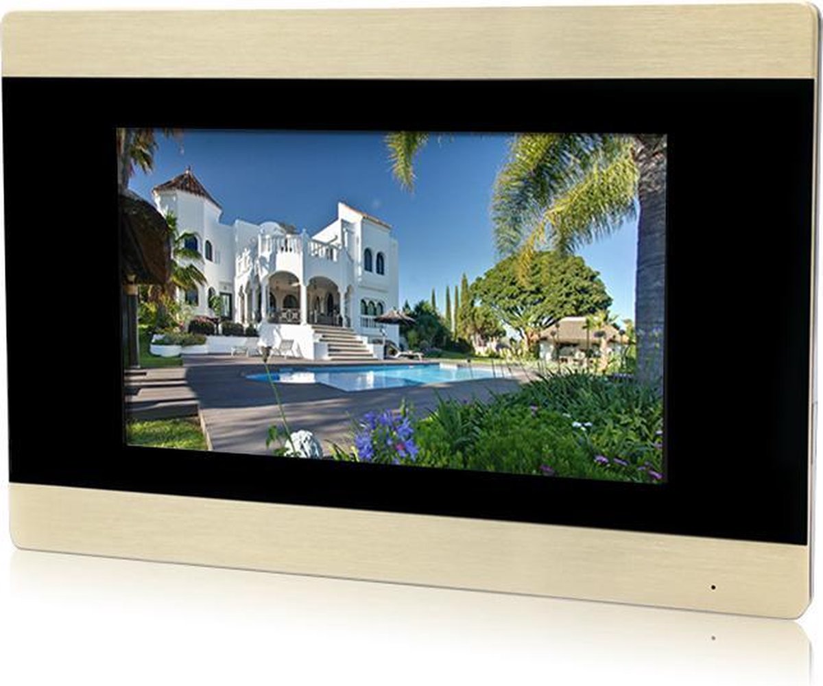 IntercomDirect ID 1 knops buitenpaneel en binnenmonitor