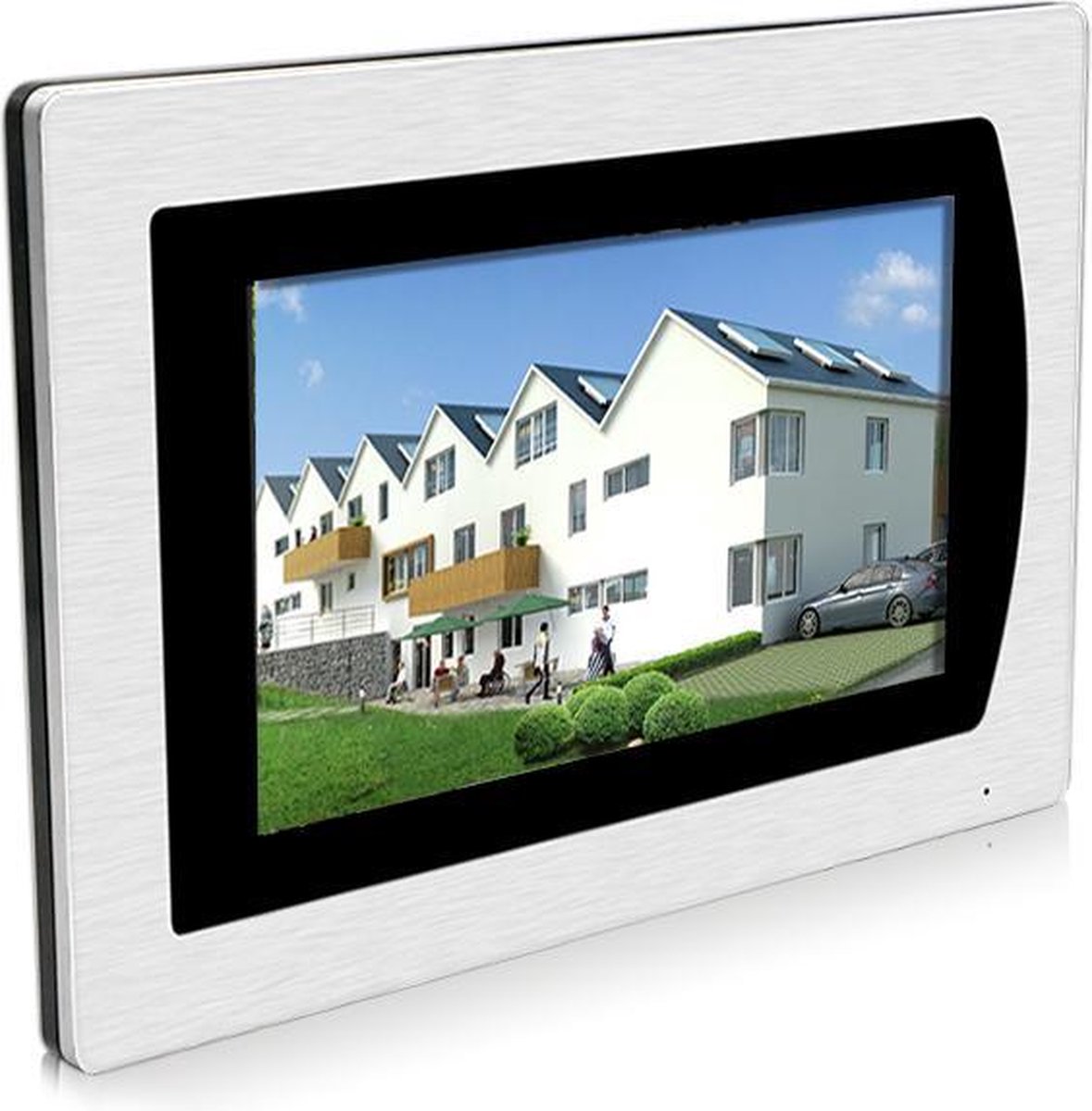 IntercomDirect ID 3 knops buitenpaneel met 3 binnenmonitoren