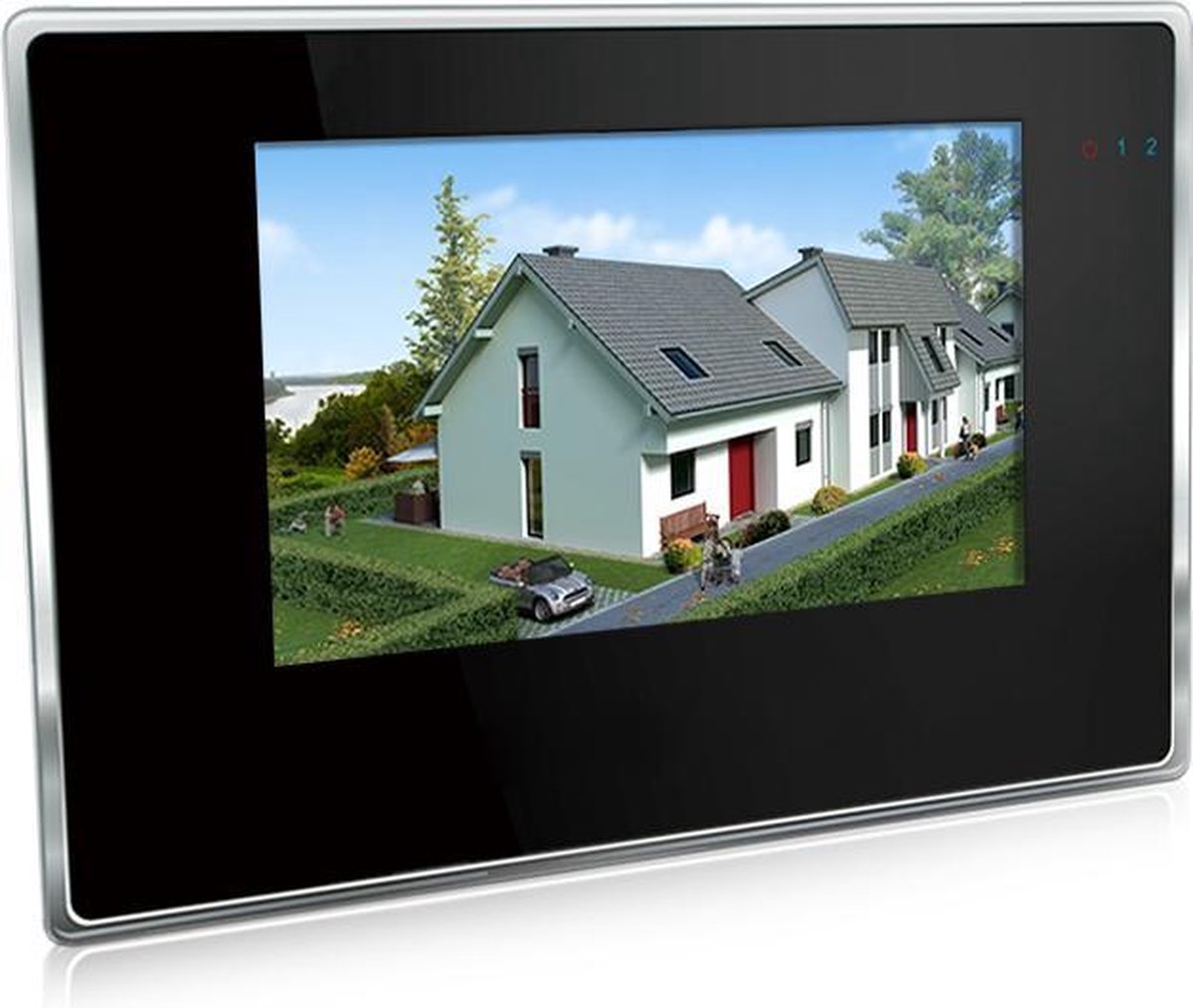IntercomDirect ID 3 knops buitenpaneel met 3 binnenmonitoren