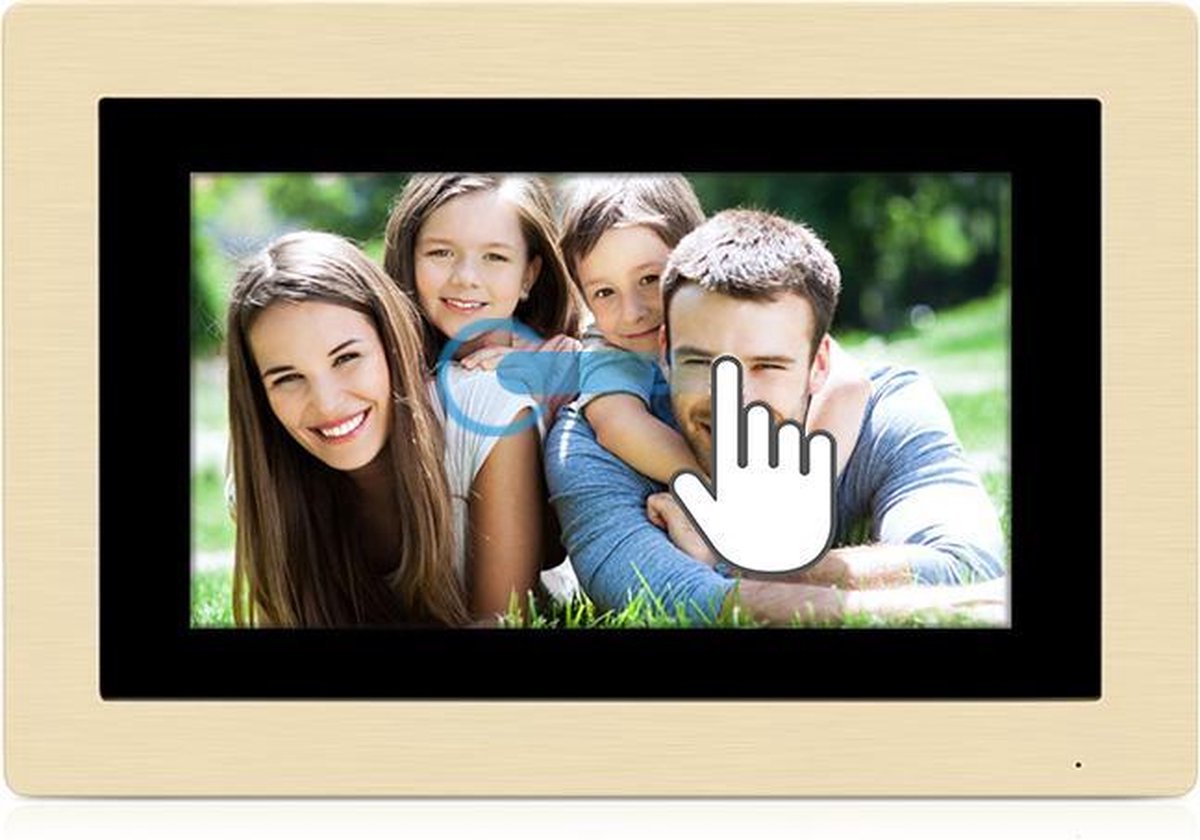 IntercomDirect ID 3 knops buitenpaneel met 3 binnenmonitoren