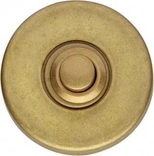 De Intersteel Deurbel rond messing in één oogopslag