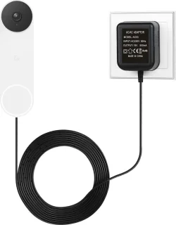 JC's Transformator voor Google Nest Video Deurbel 24V 5m Kabel