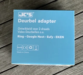 JC's Transformator voor Google Nest Video Deurbel 24V 5m Kabel