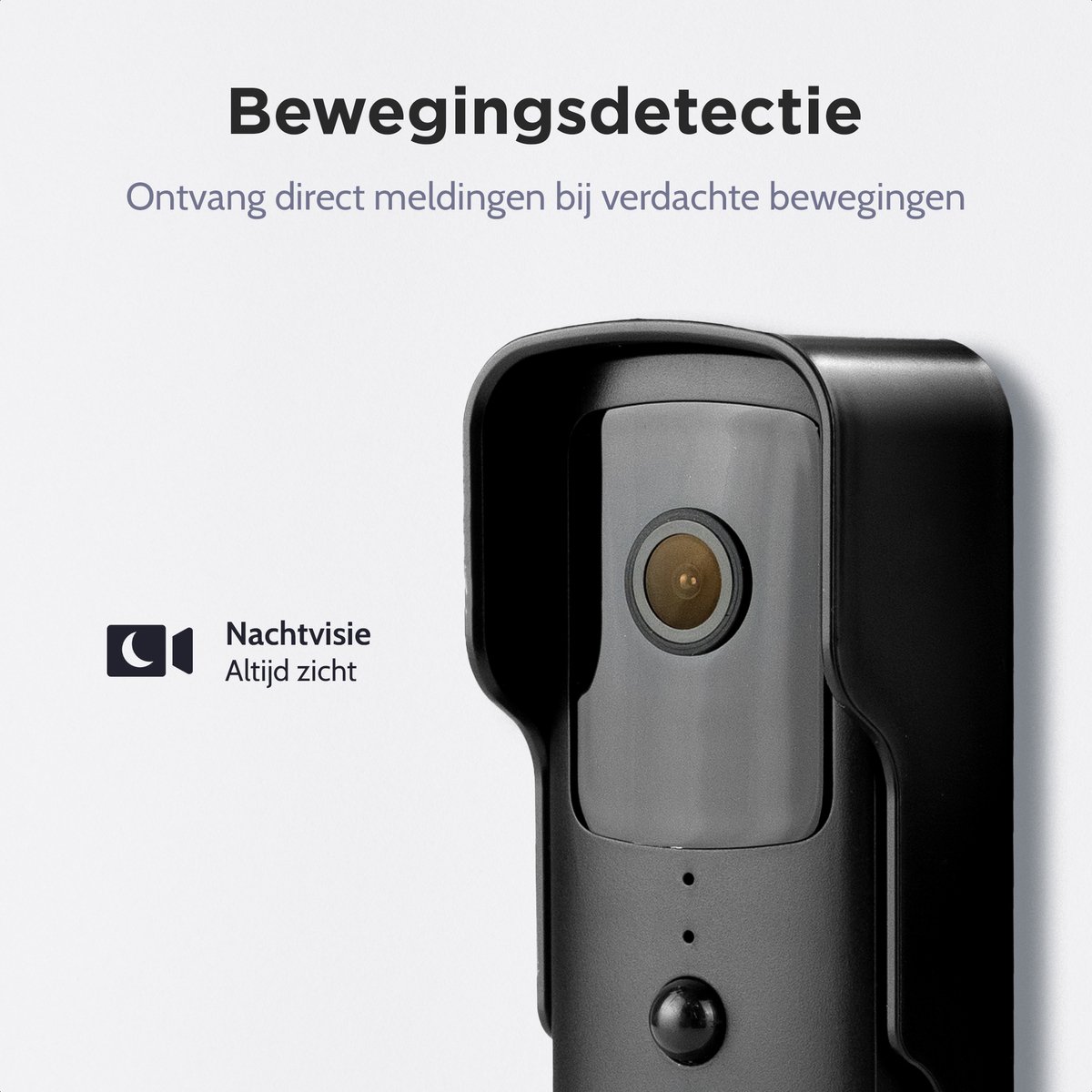 JesJo Slimme Video Deurbel 1080P Wifi Draadloos