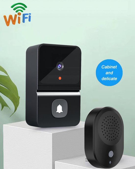 KM 1.3 Video Deurbel Set — slimme, draadloze beveiliging met nachtzicht