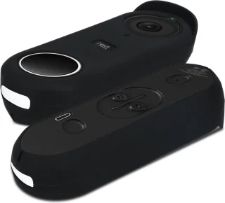 kwmobile siliconen hoes voor Nest Hello Video Doorbell zwart