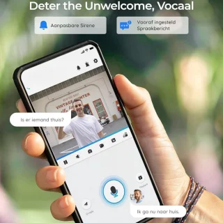Lexium Video Deurbel Draadloos met Camera en App