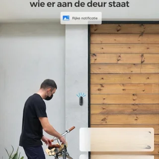 Lexium Video Deurbel Draadloos met Camera en App