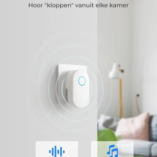Lexium Video Deurbel Draadloos met Camera en App