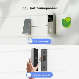 Lexium Video Deurbel Draadloos WiFi