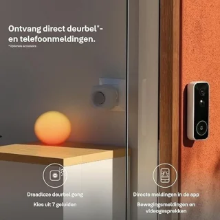 Lexium Video Draadloze Deurbel met Camera
