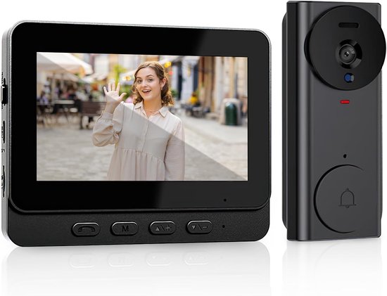 Eenvoudige, privacyvriendelijke video deurbel zonder app of wifi