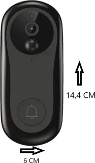 Living Needs Draadloze Deurbel 1080P HD Camera