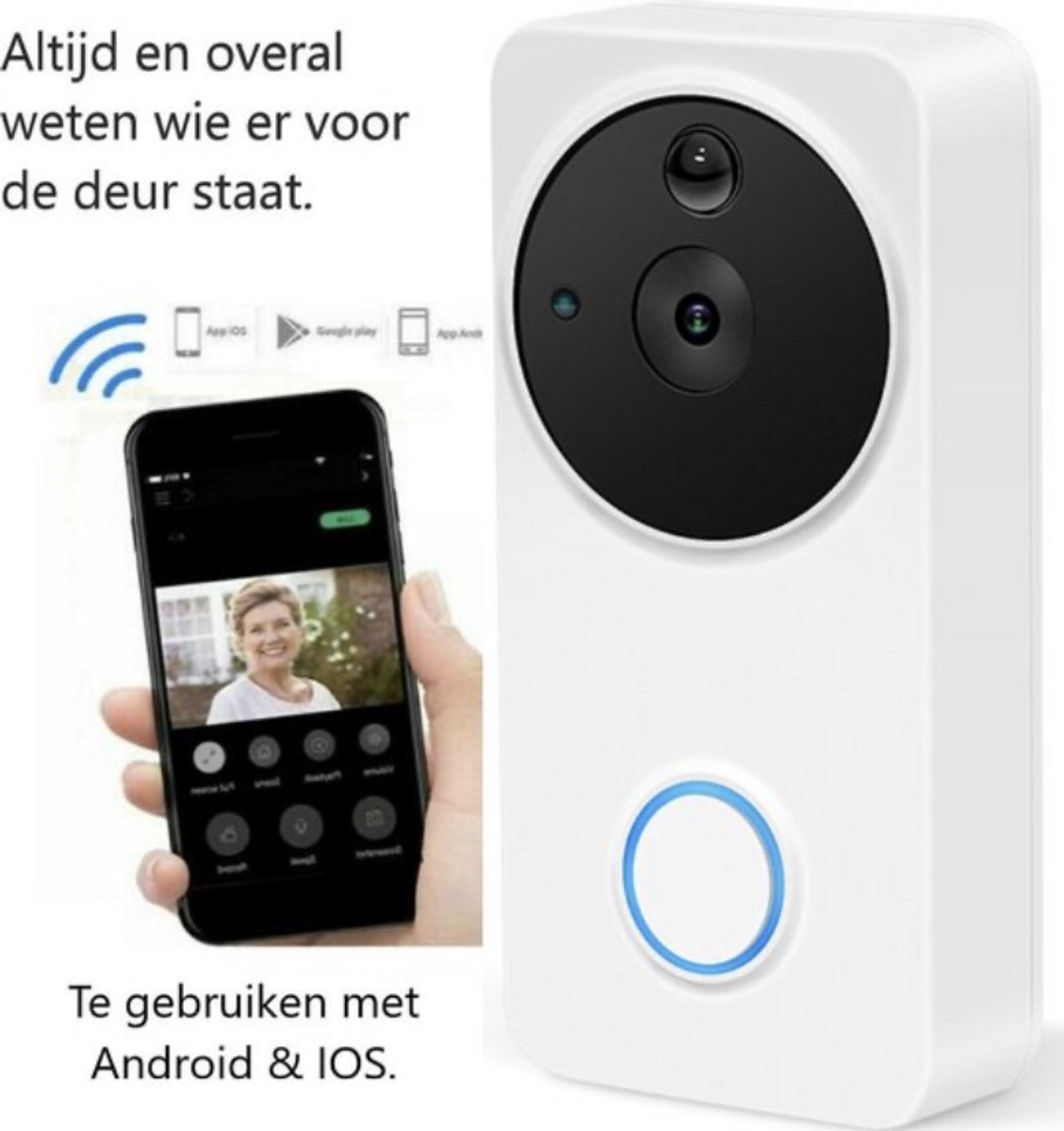 Living Needs Draadloze Video Deurbel 1080P
