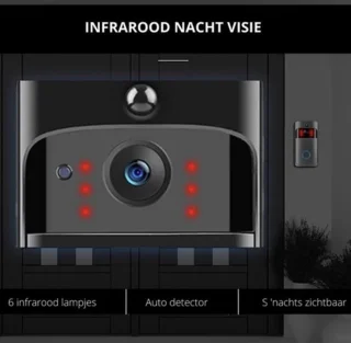 Living Needs Draadloze Video Deurbel HD