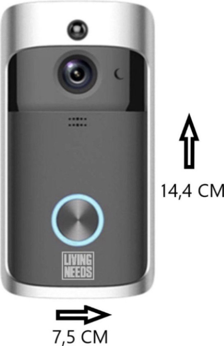 Living Needs Draadloze Video Deurbel HD