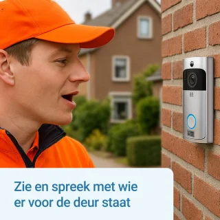 Living Needs Draadloze Video Deurbel HD