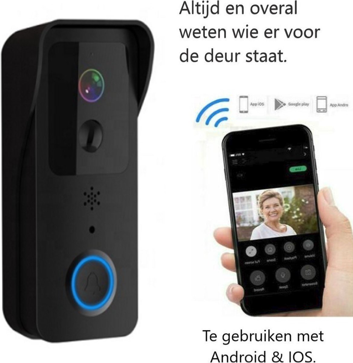 Living Needs HD Video Draadloze Deurbel