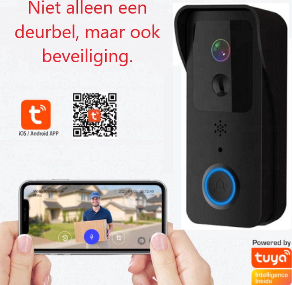 Living Needs HD Video Draadloze Deurbel