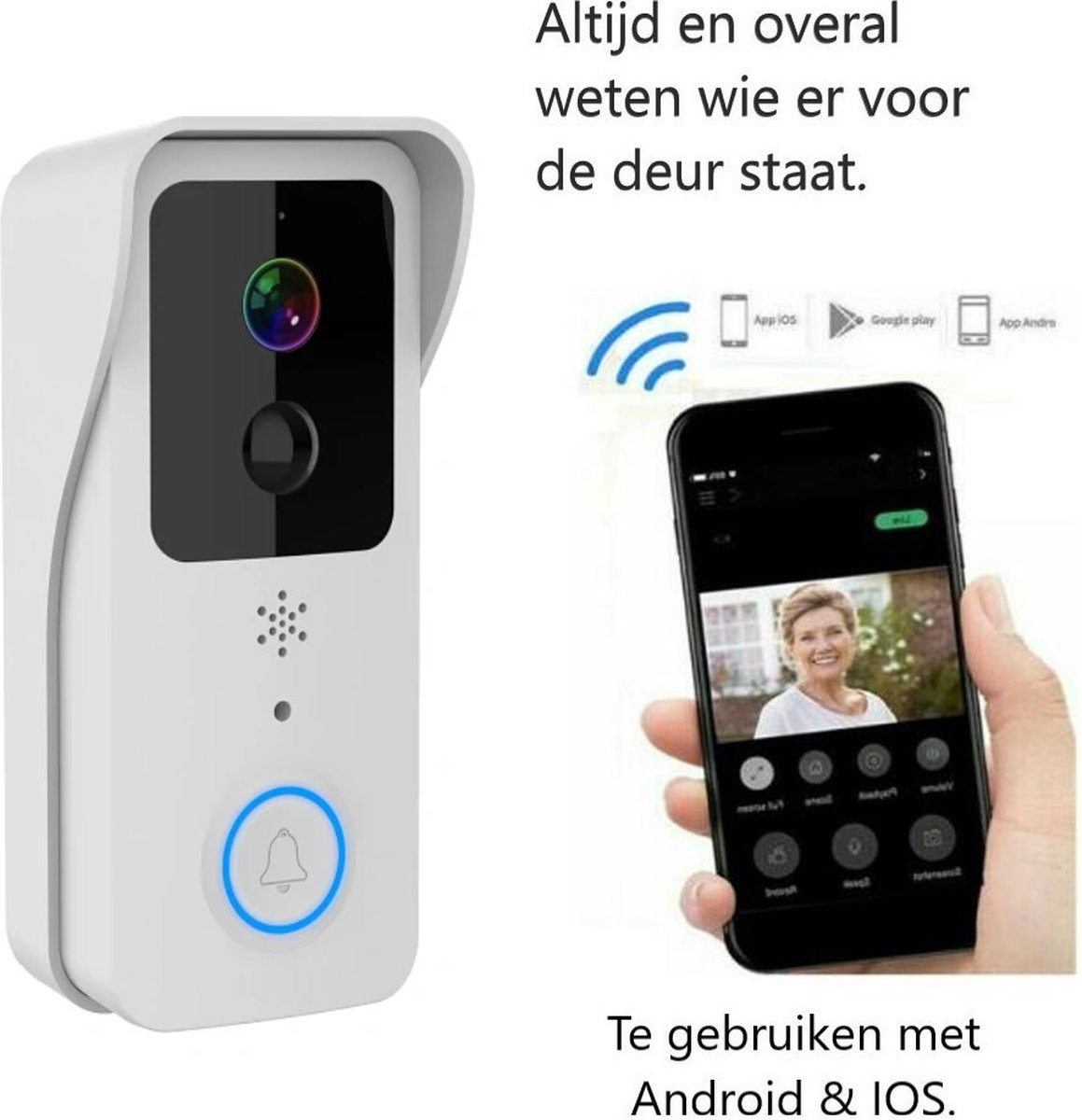 Living Needs Video Deurbel 1080P HD