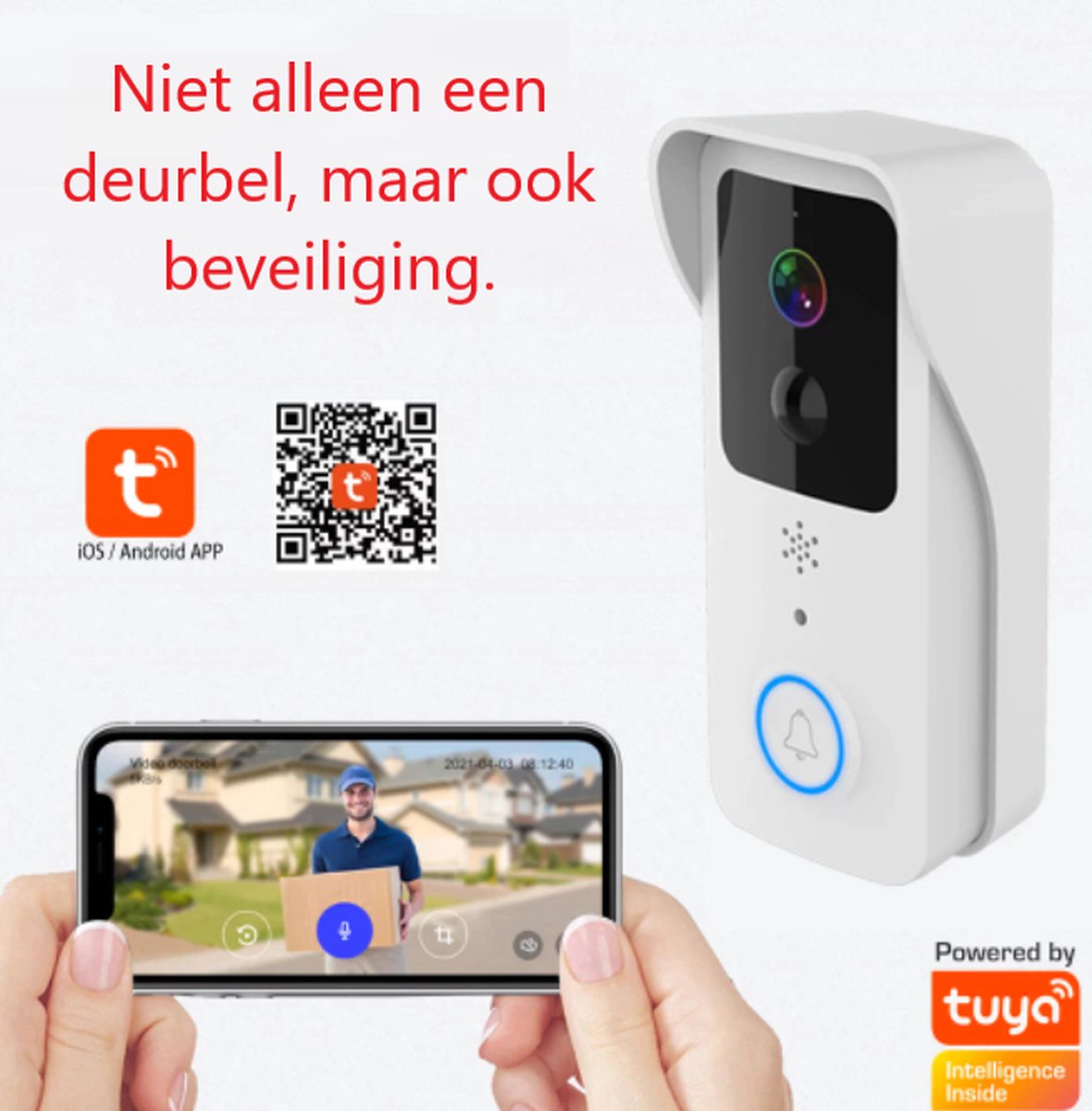 Living Needs Video Deurbel 1080P HD