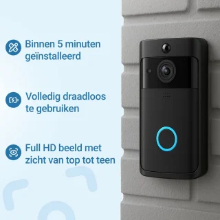 Living Needs Video Deurbel Draadloos HD Camera