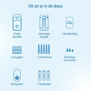 Living Needs Video Deurbel Draadloos HD Camera
