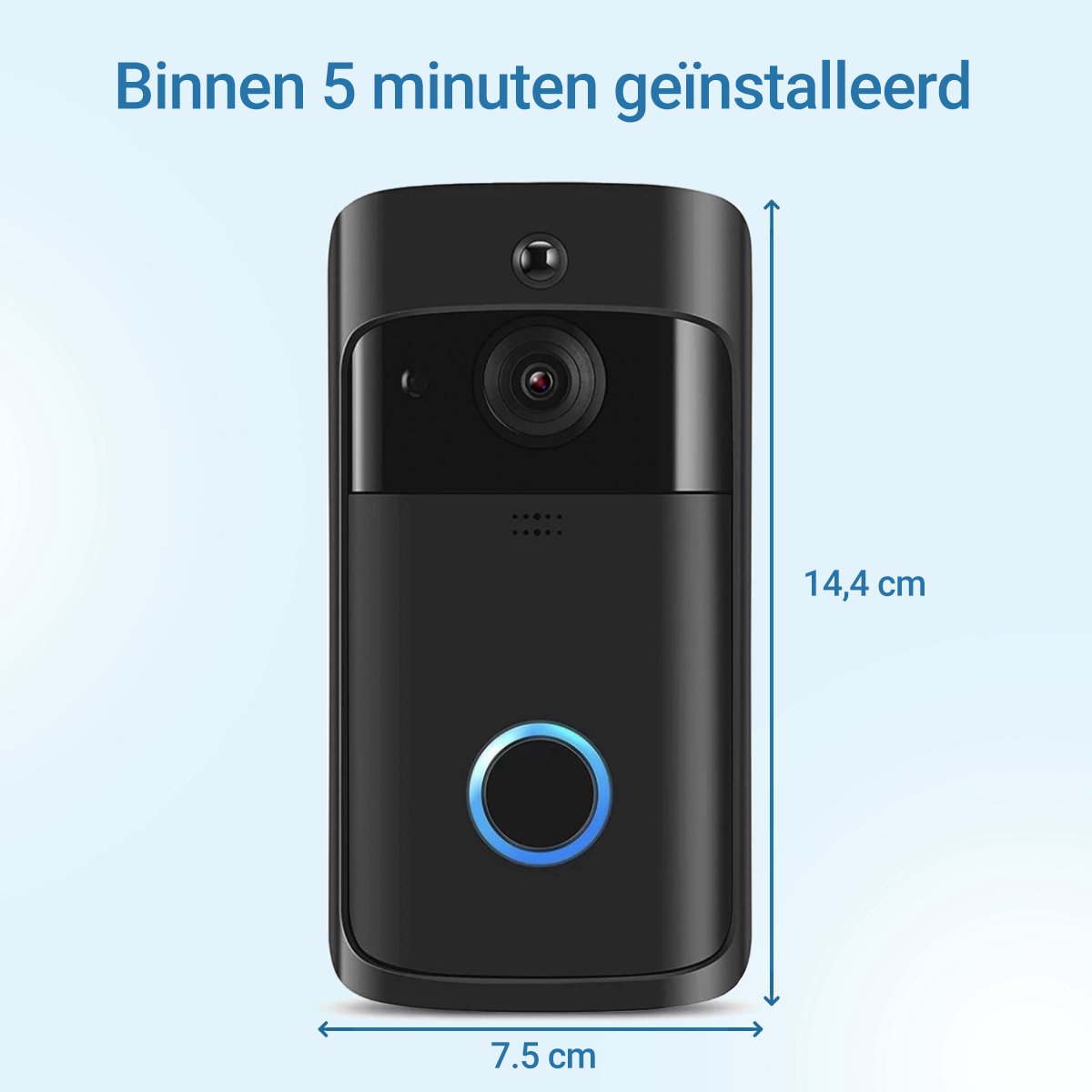 Living Needs Video Deurbel Draadloos HD Camera