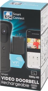 LSC Smart Connect Videodeurbel Batterij