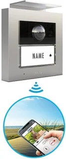 M-E VS-21S Video Deurintercom WiFi Zilver