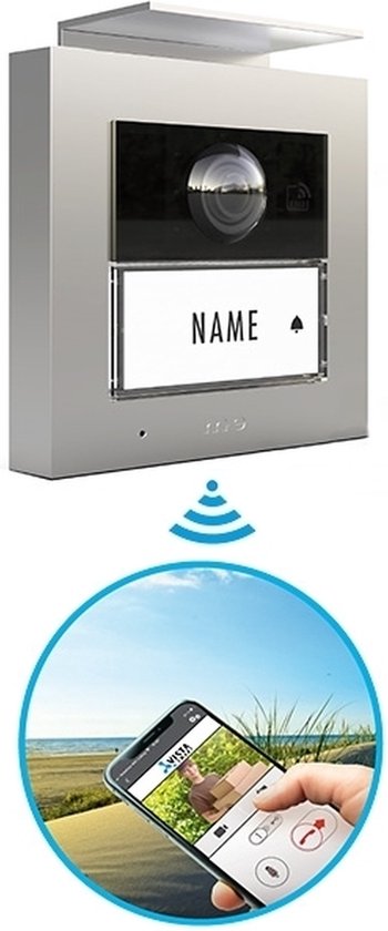 M-E VS-21S Video Deurintercom WiFi Zilver