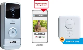 M-E VS-B10 Draadloze Wifi Video Deurintercom