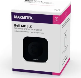 Marmitek Bell ME BLK Video Deurbel Gong Zwart