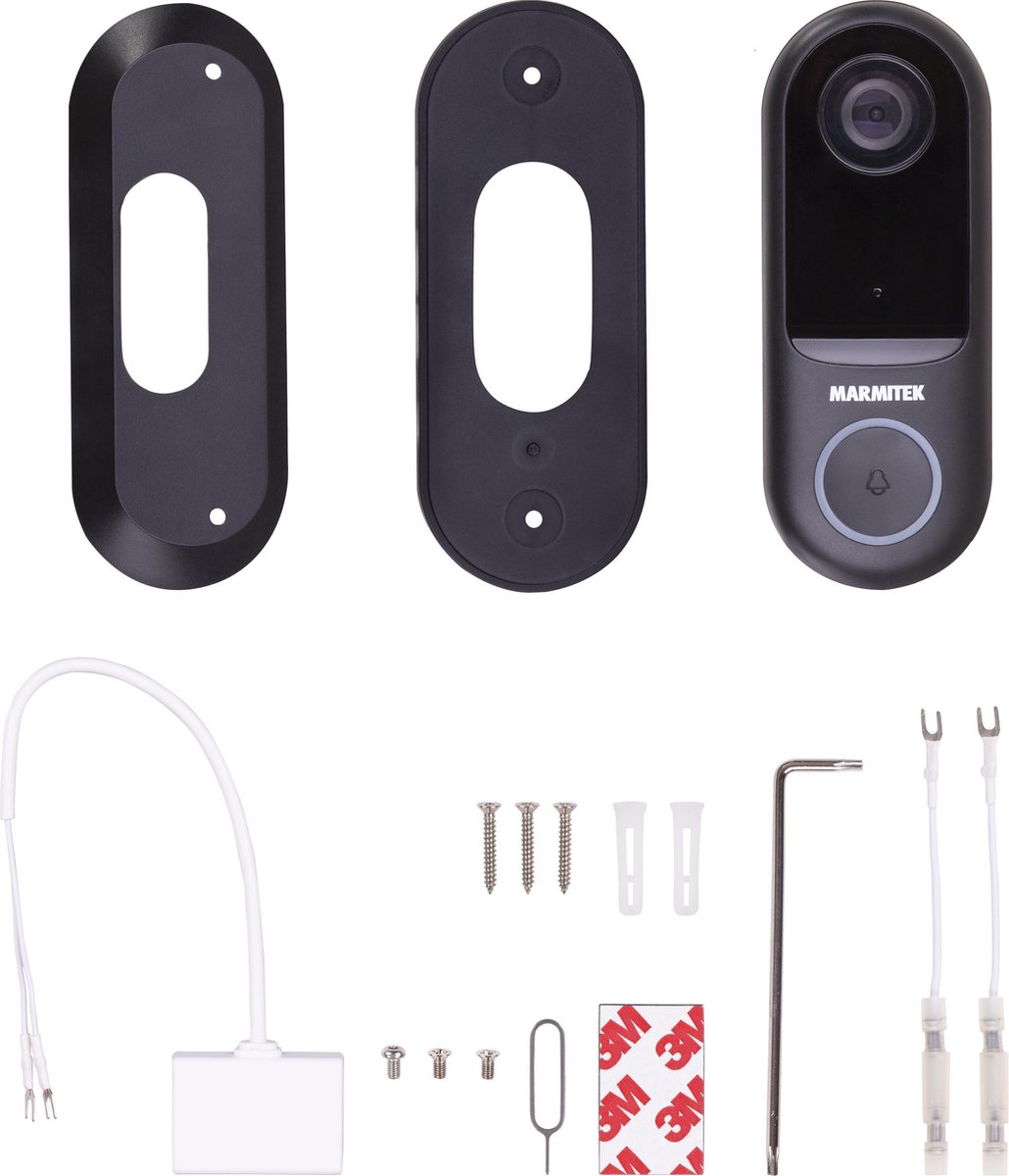 Marmitek Buzz LO Draadloze Deurbel met Camera en Wifi