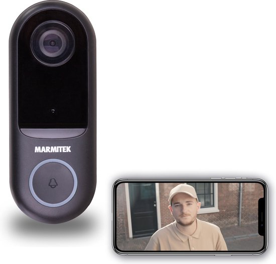 Marmitek Buzz LO Draadloze Deurbel met Camera en Wifi