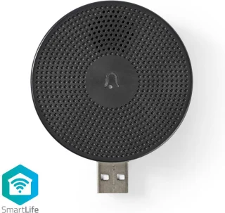 Nedis SmartLife Gong 433 MHz USB Zwart