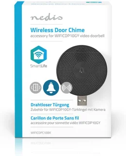 Nedis SmartLife Gong 433 MHz USB Zwart