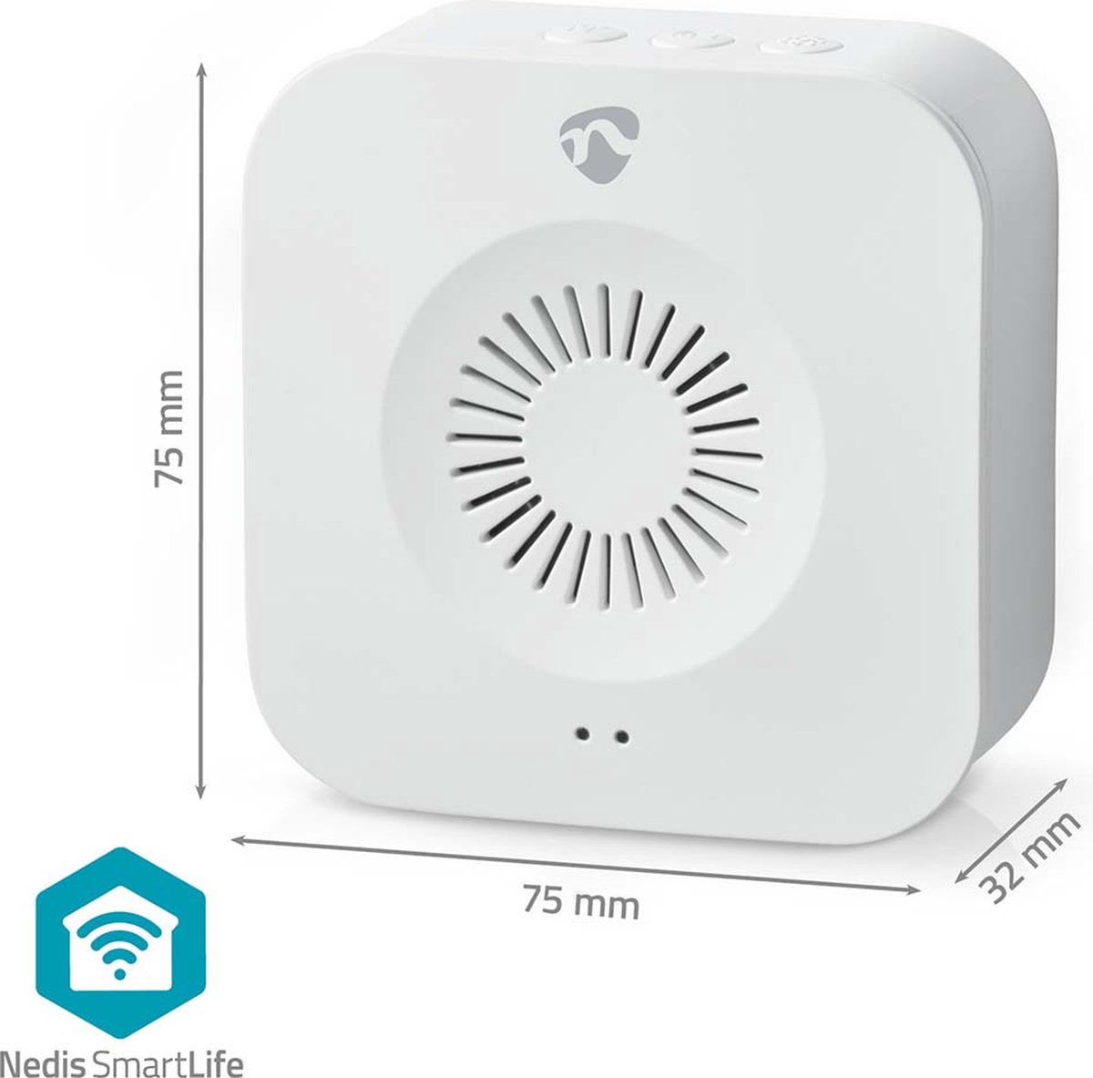 Wat vinden we goed aan de Nedis SmartLife Gong 433 MHz Wit