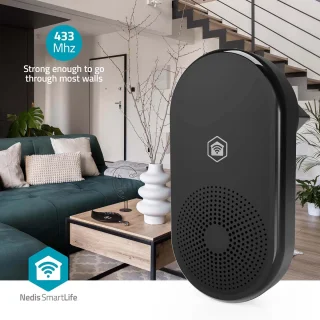Nedis SmartLife Gong - Accessoire voor WIFICDP11BK/WIFICDP21BK/WIFICDP31BK