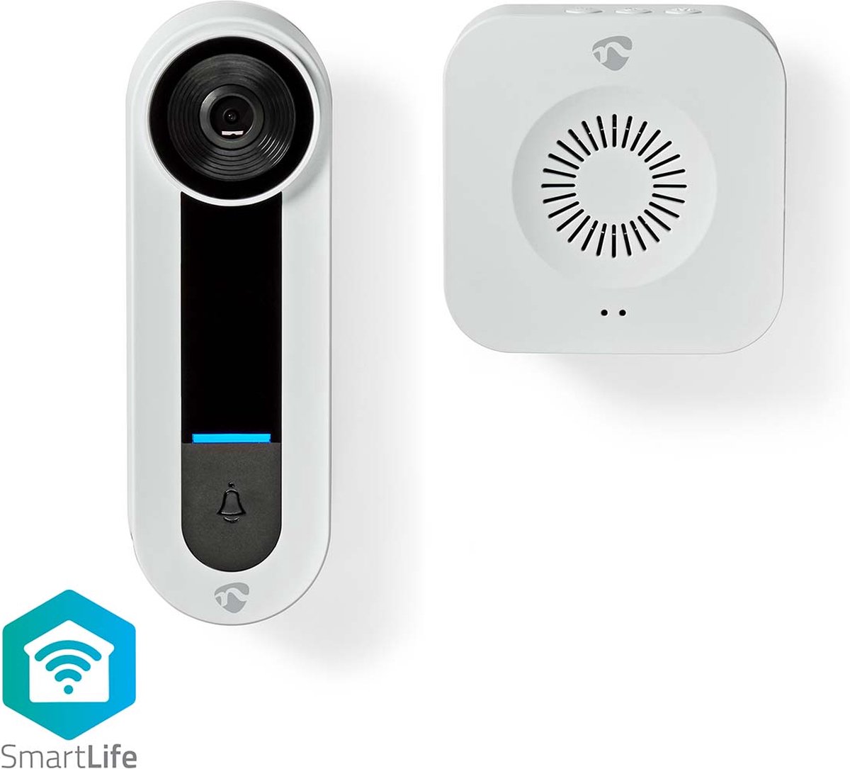 Nedis SmartLife Videodeurbel Wi-Fi Wit