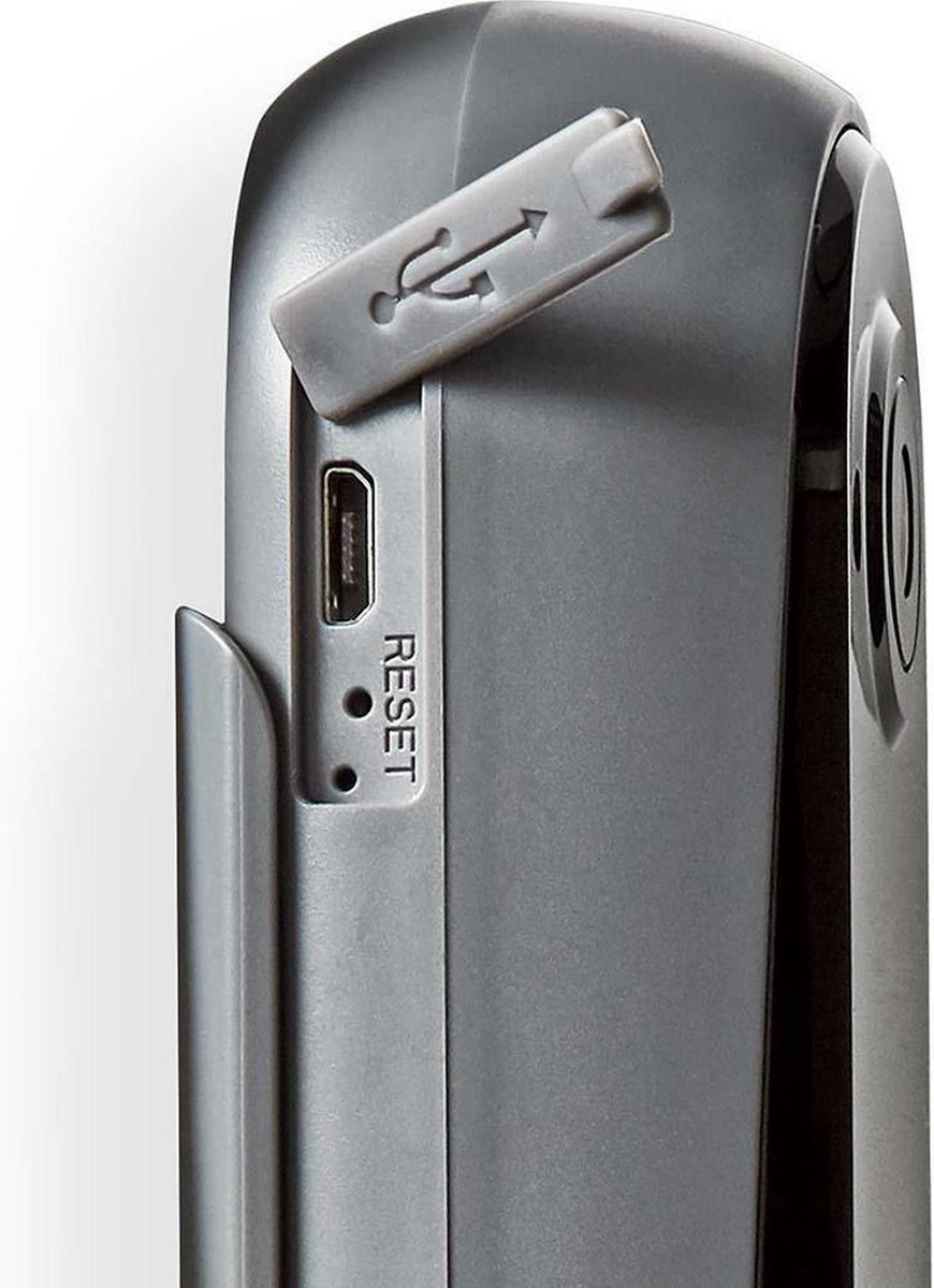 Nedis SmartLife Wi-Fi Videodeurbel Full HD Grijs