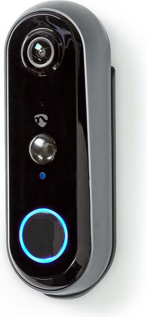 Nedis SmartLife Wi-Fi Videodeurbel Full HD Grijs